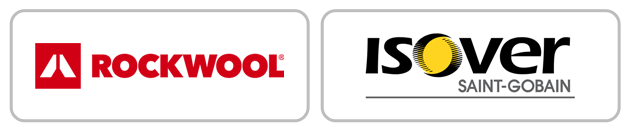 Rockwool og Isover isolering